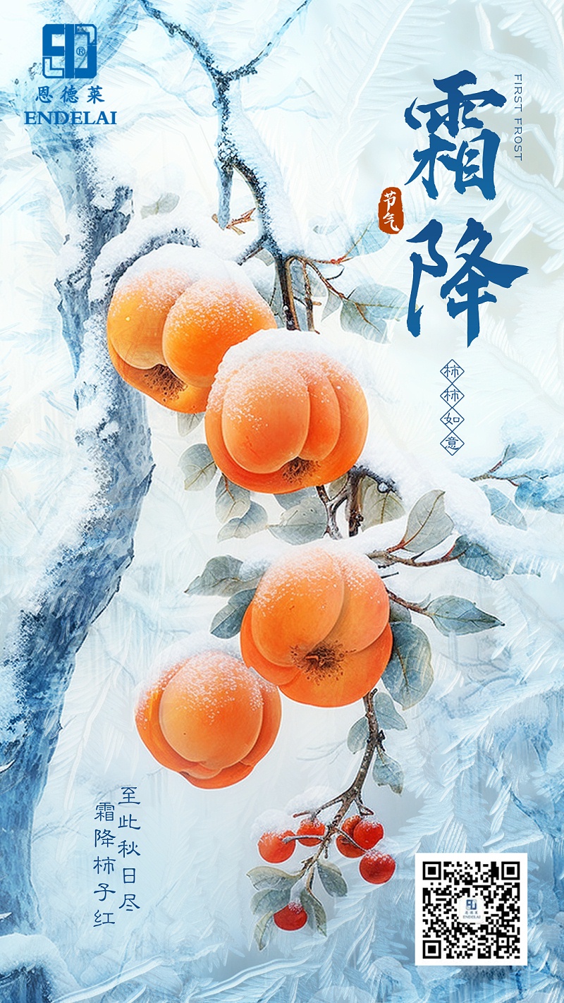 20241023_恩德萊2024年霜降節(jié)氣海報