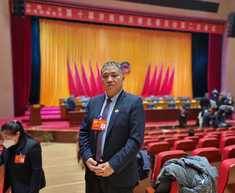 恩德萊-山東恩德萊總經理孫祥禮參加會議_01