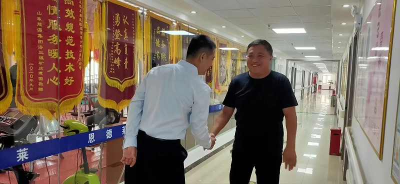 濟寧市社保中心專家組一行蒞臨山東恩德萊公司檢查指導