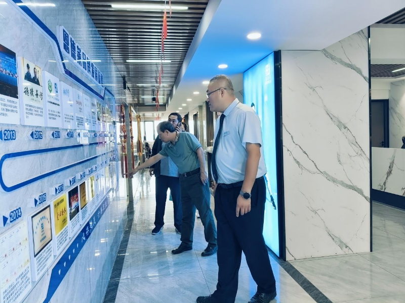 撫順市社保局蒞臨恩德萊沈陽公司檢查指導