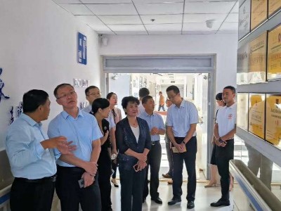 山東省殘疾人聯合會黨組成員等領導蒞臨棗莊恩德萊參觀考察